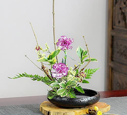 水盤(65cm)華道具 茶道 池坊 変形花器 生け花 小原 草月 花瓶 自由花