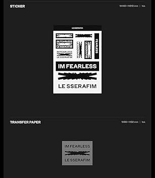 LE SSERAFIM, LESSERAFIM - LE SSERAFIM FEARLESS 1st Mini Album
