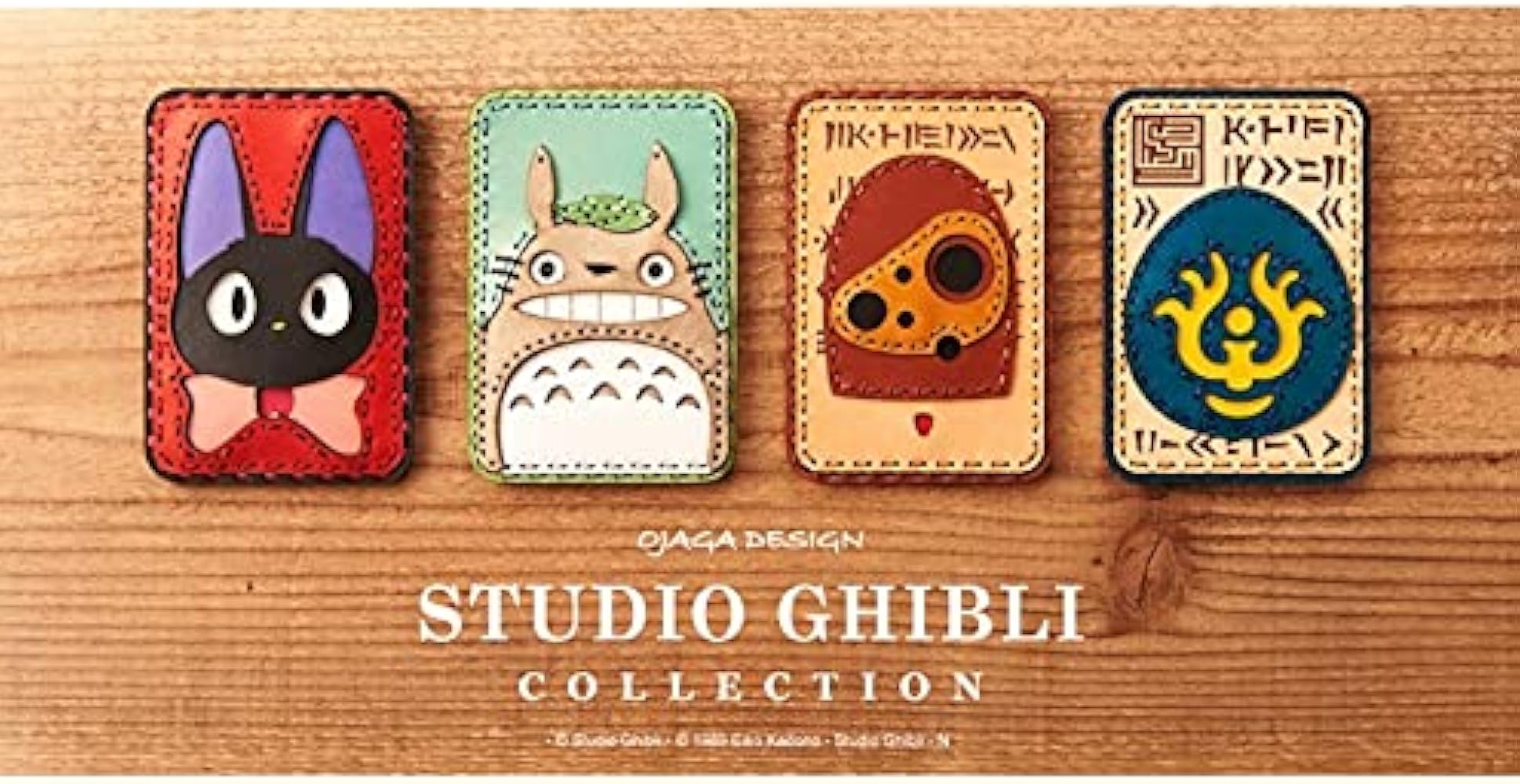 Amazon | [オジャガデザイン] 「魔女の宅急便」ジジ レザーパスケース