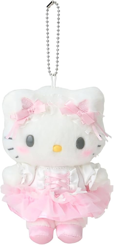 Amazon.co.jp: サンリオ(SANRIO) マスコットホルダー（白猫バレリーナ