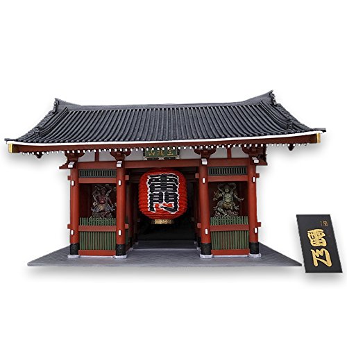 Amazon.co.jp: 雷門 1/50スケール 完成品 美術建築模型〔横375mm×縦