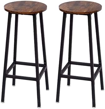 Amazon.co.jp: ハイチェアー カウンター 2脚セット