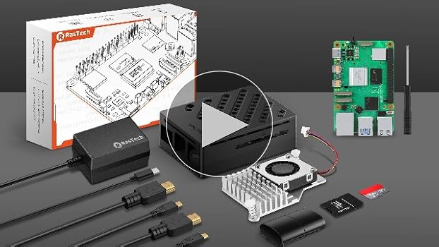 Amazon.co.jp: RasTech Raspberry Pi 5 8GB セット Raspberry Pi 5 8gb