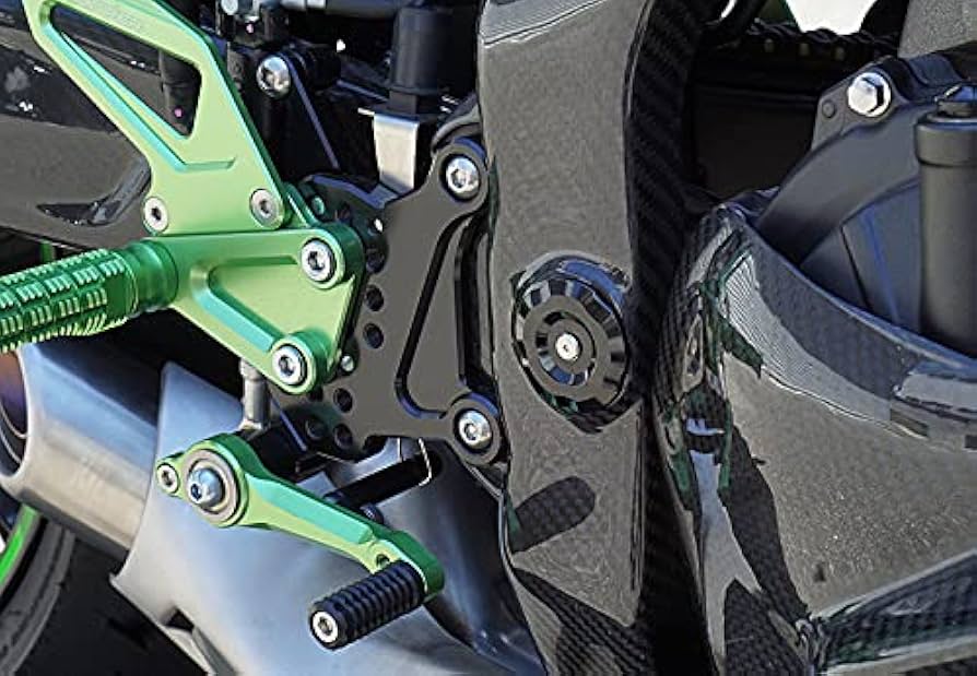 Amazon | NINJA ZX-25R ZX-4R フレームホールキャップ 黒 SNIPER