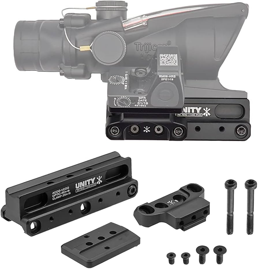 Amazon | 良品武品 Evolution Gear ACOGスコープ専用 UNITY TACTICAL