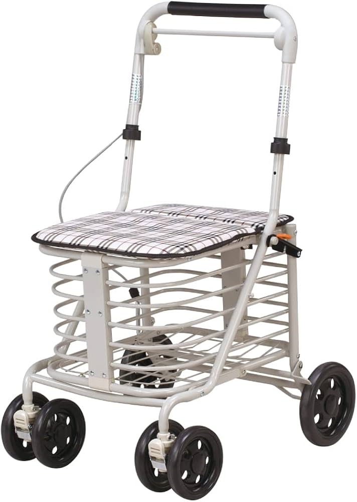 Amazon | 座れる シルバーカー SGマーク 安全基準適合品 腰かけ 付き