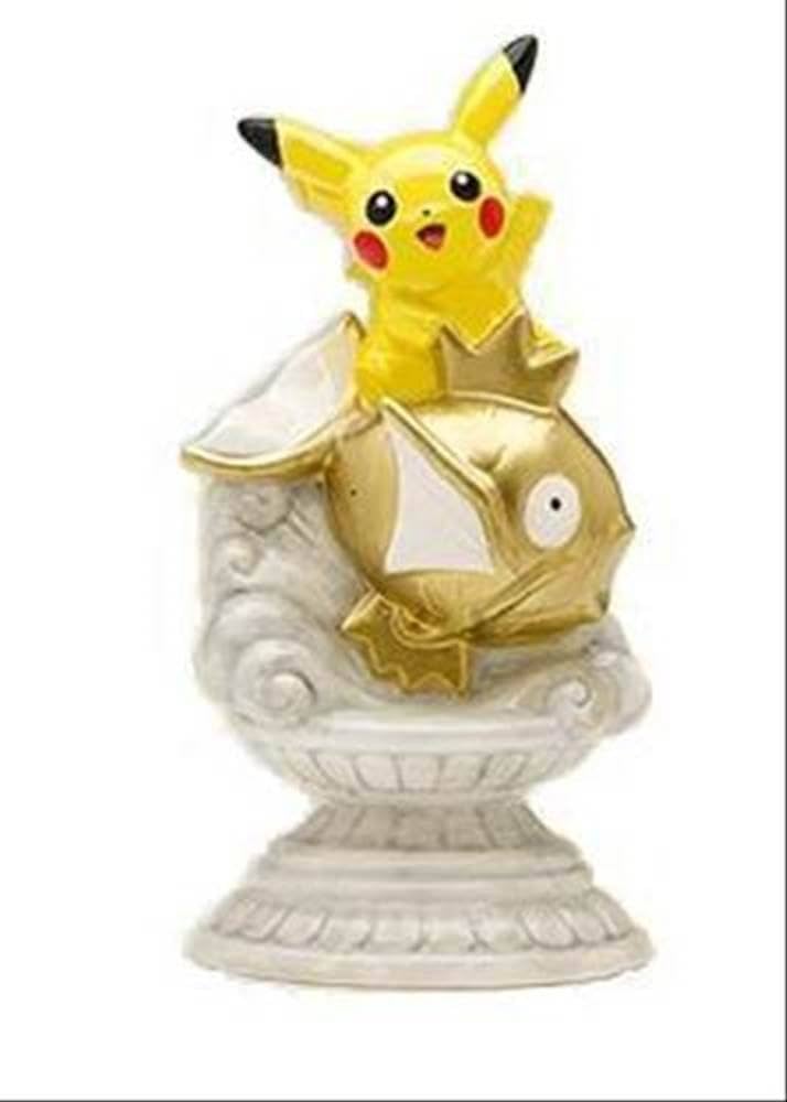 Amazon | ピカチュウと金のコイキング貯金箱 ポケモンセンターナゴヤR