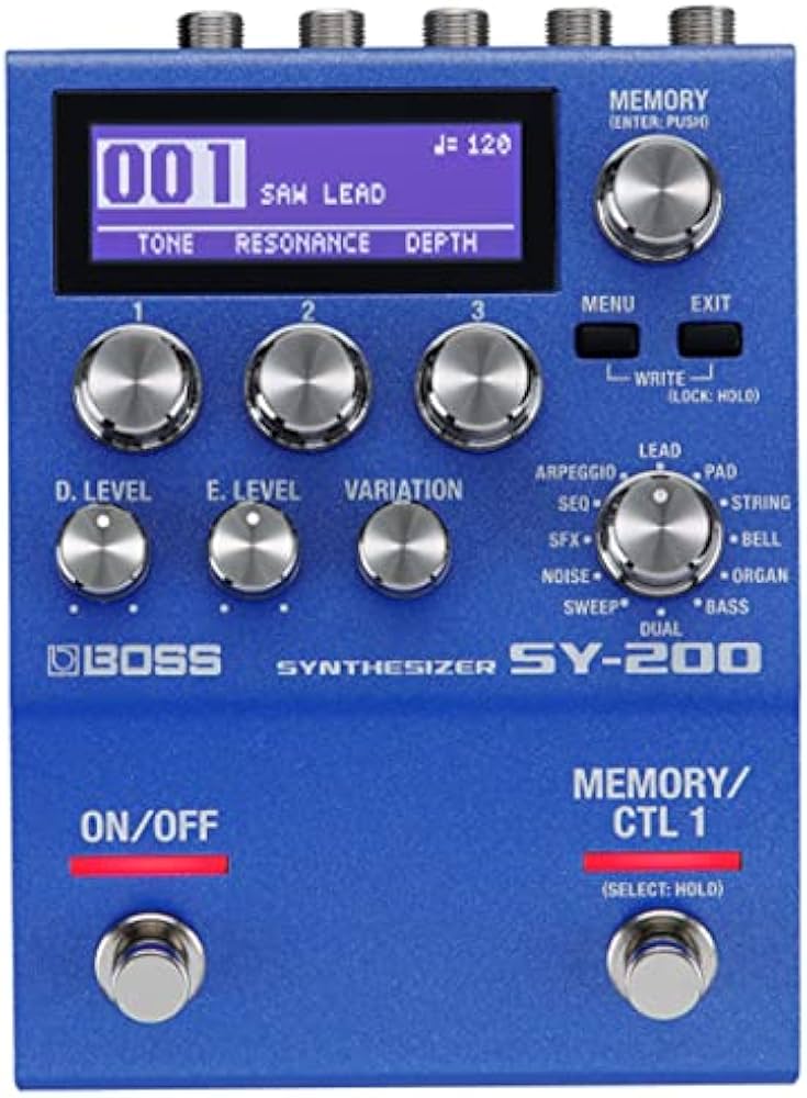 Amazon.co.jp: BOSS SY-200 Synthesizer ギターシンセサイザー ギター