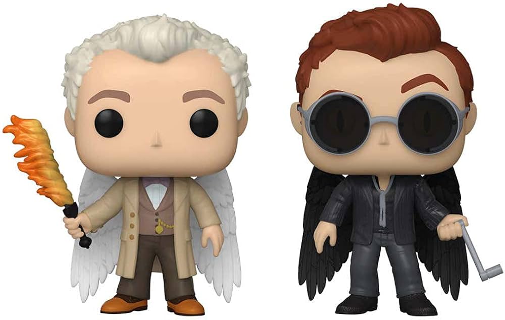 Funko POP! TV Good Omens Aziraphale & Crowley Specialty Series