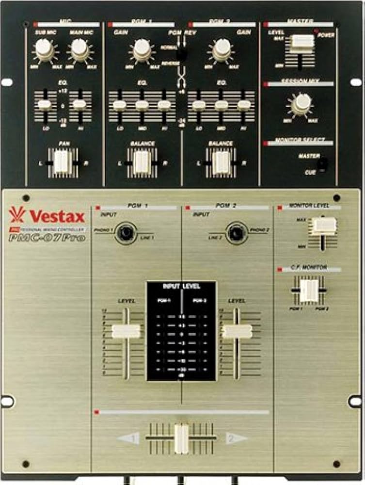 Amazon | VESTAX PMC-07PRO | DJミキサー | 楽器・音響機器