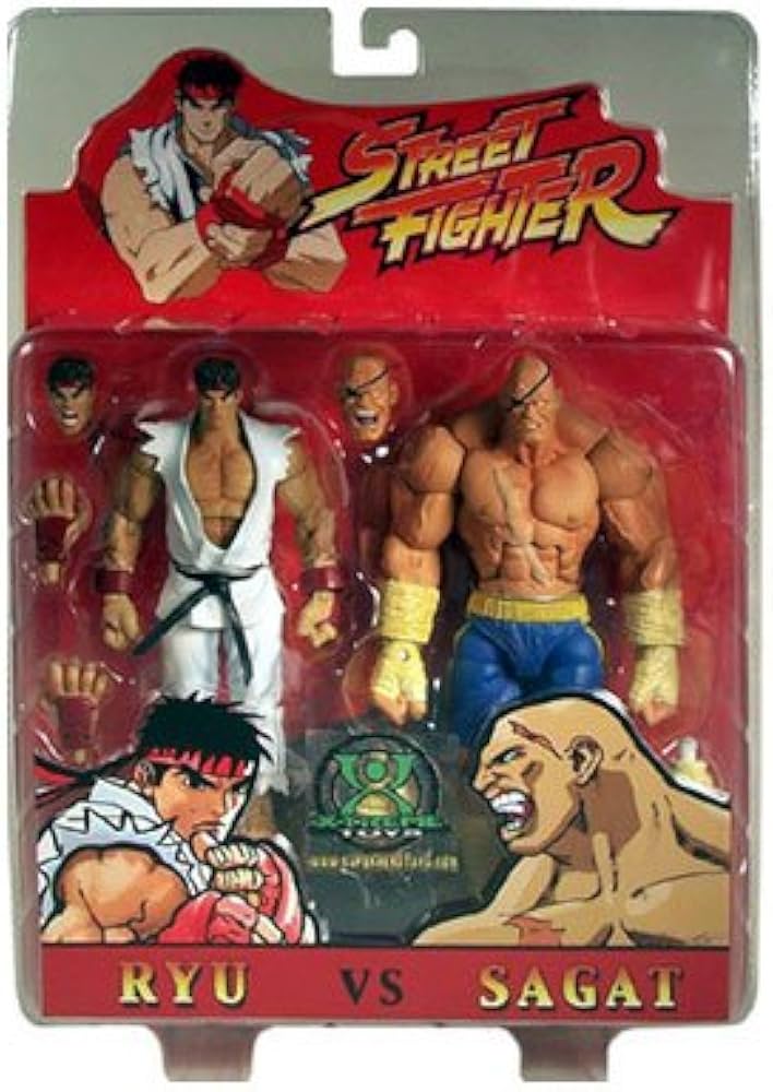 Amazon.co.jp: ストリート ファイター Round 限定 リュウ & サガット