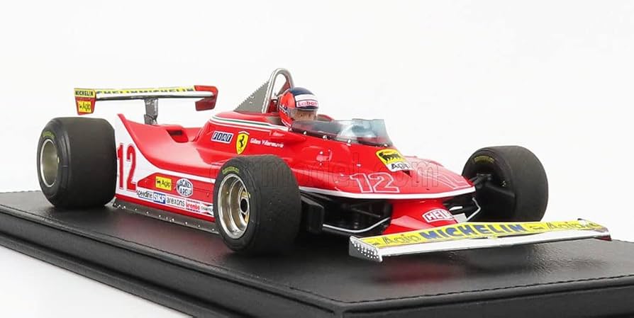 Amazon | GP REPLICAS 1/18 フェラーリ F1 312 T4#12 オランダGP 1979