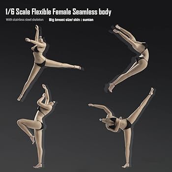 Amazon.co.jp: 1/6スケール 女性ボディ、12インチ アジアンガール