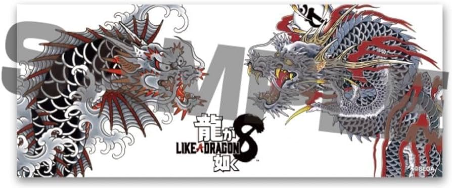 龍が如く フェイスタオル/ドンキコラボ 龍が如く フェイスタオル