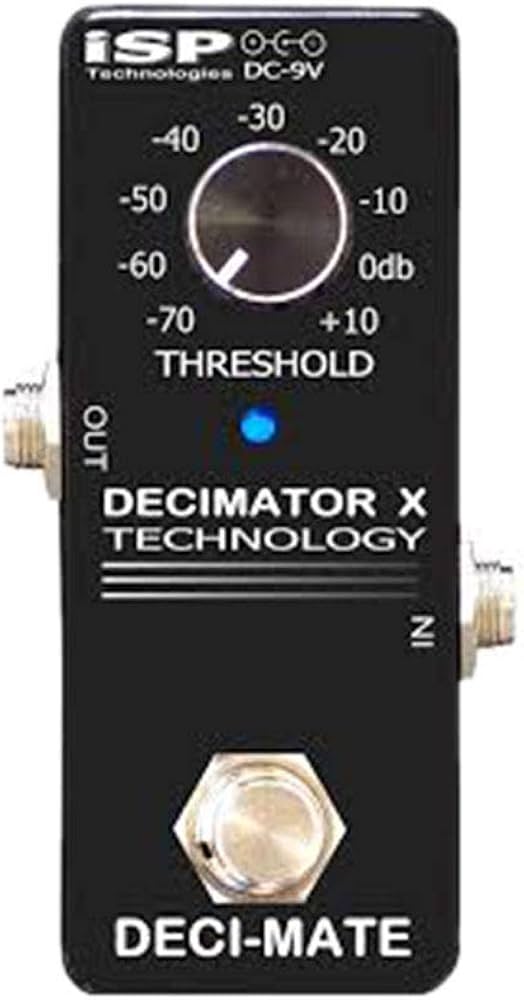 Amazon | isp Technologies DECI-MATE MICRO DECIMATOR PEDAL ノイズ