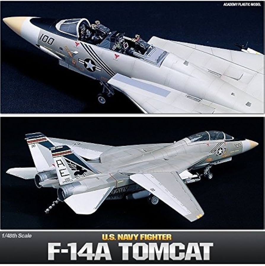 Amazon | アカデミー 1/48スケール プラモデルキット F-14A トム