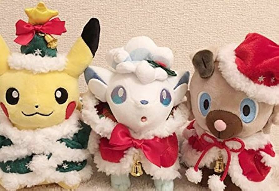 Amazon.co.jp: ポケモンセンター ピカチュウ アローラロコン イワンコ