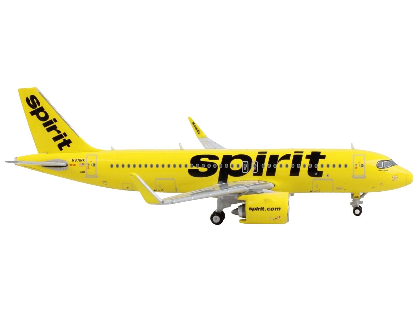 Amazon.com: GeminiJets Airbus A320neo Commercial Aircraft Spirit