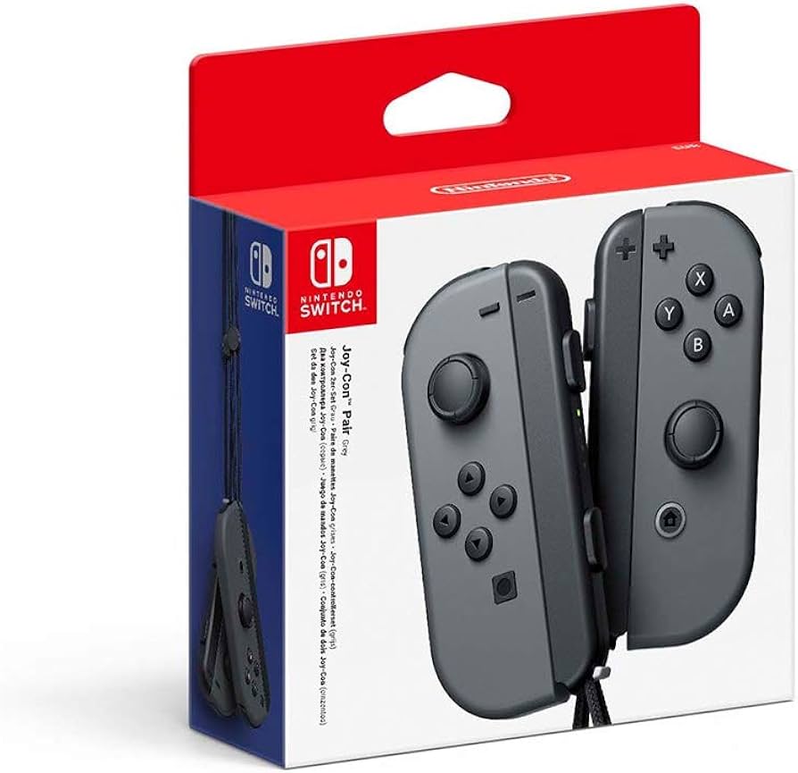 Set da Due Joy-Con Grigio per Nintendo Switch : Amazon.it: Videogiochi