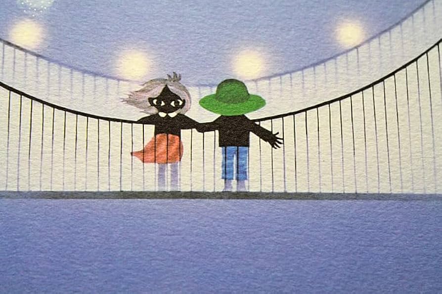 藤城清治 つり橋は僕のハープ レフグラフ 直筆サイン 保証 藤城清治