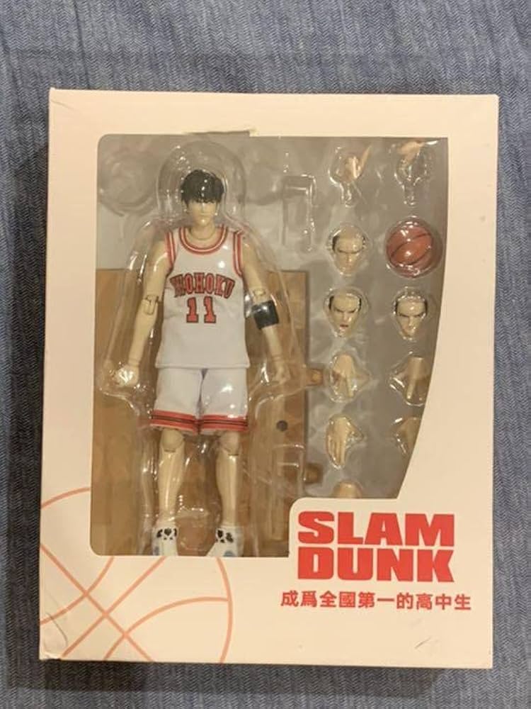 Amazon | スラムダンク 流川楓 可動フィギュア 1 /12スケール SLAMDUNK