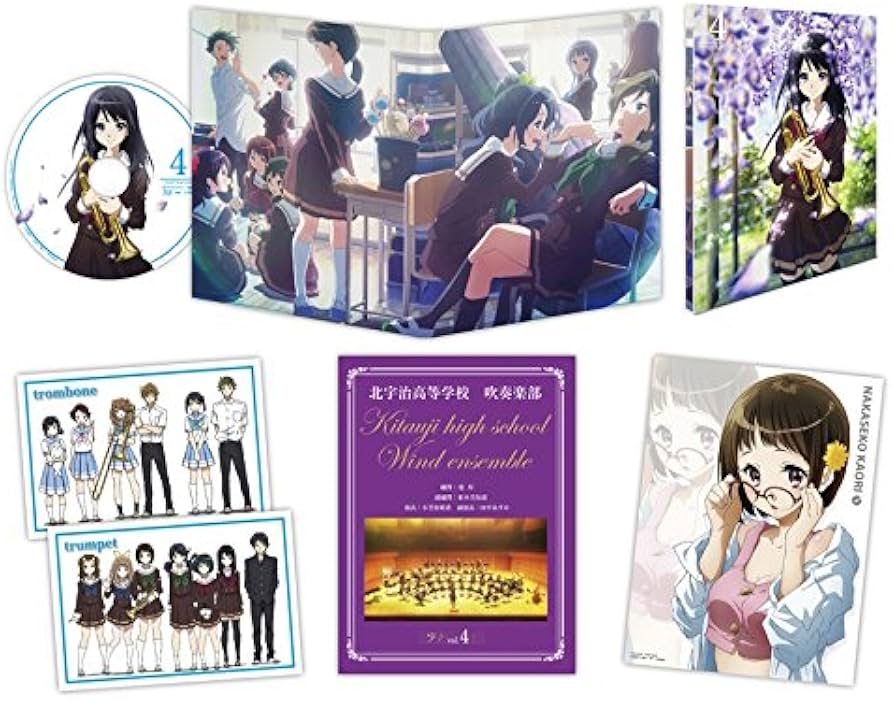 Amazon.co.jp: 響け!ユーフォニアム 4 [Blu-ray] : 黒沢ともよ, 朝井