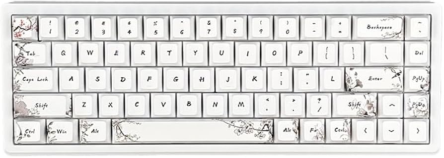 Amazon.co.jp: EverGlide Su68 ホワイト ラピッドトリガーキーボード