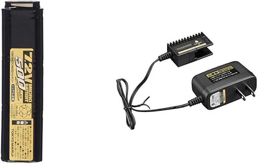 Amazon | 東京マルイ No.16 7.2V マイクロ500バッテリー & NEW 7.2V