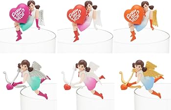 Amazon | コップのフチ子 スィート 全6種セット | カプセル玩具 | おもちゃ