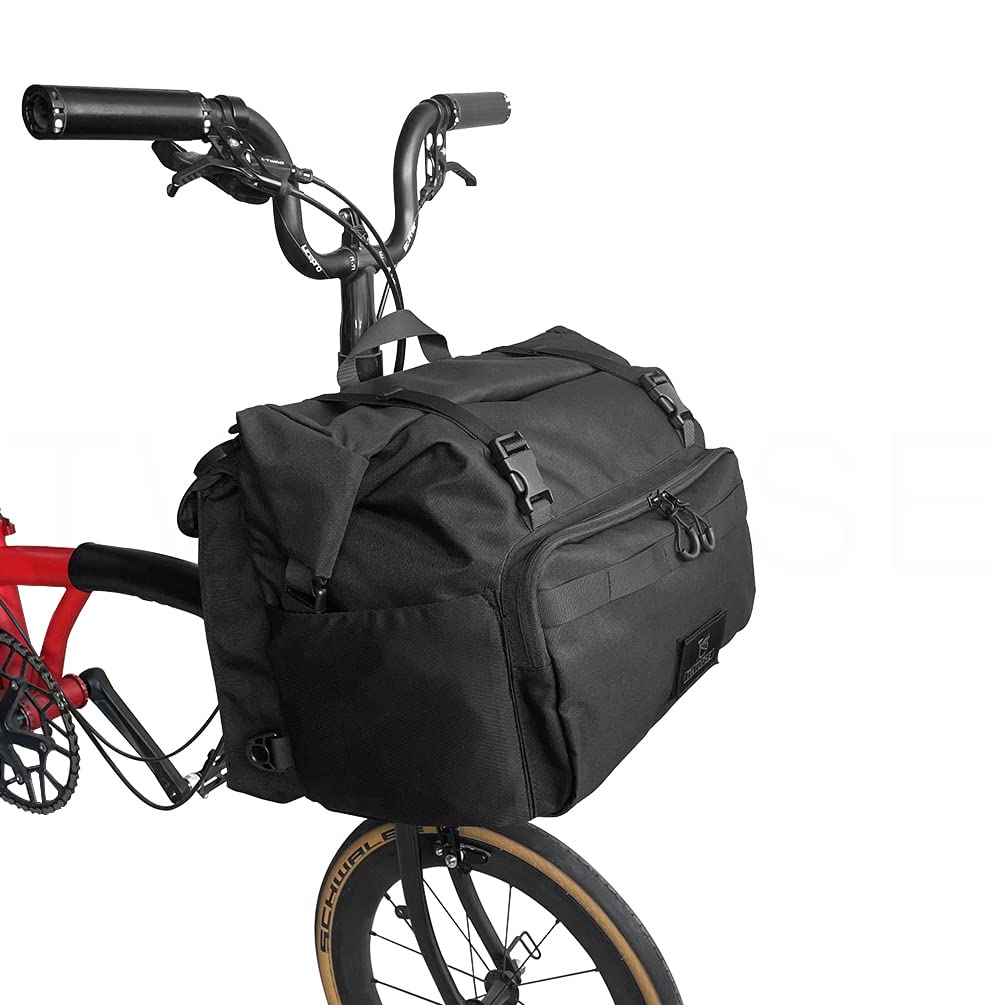 Amazon.co.jp: TWTOPSEブロンプトン折りたたみバイク用の自転車バック