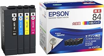 Amazon.co.jp: エプソン 純正 インクカートリッジ 虫めがね IC4CL84 4