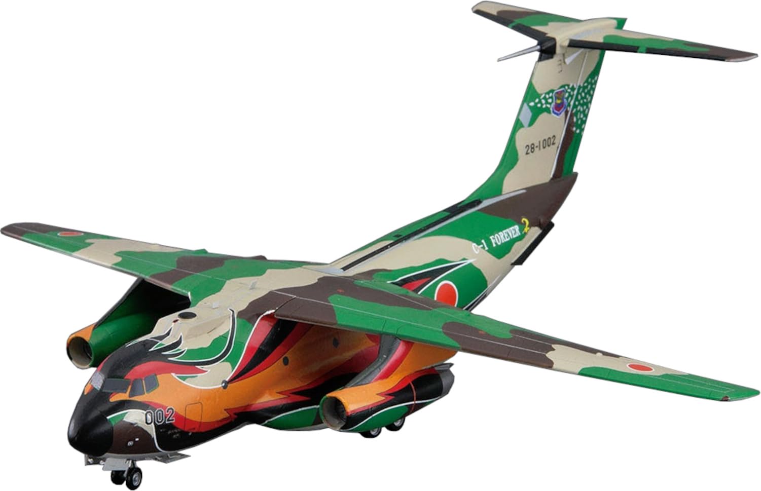 Amazon.co.jp: プラッツ 1/144 航空自衛隊 C-1輸送機 LAST TOUR