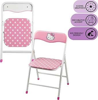 Amazon.com: Hello Kitty Kids Activity Table and Chair Set, 3-Piece