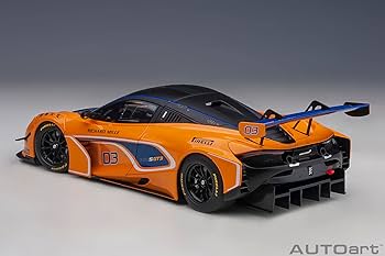 Amazon | AUTOart 1/18 マクラーレン 720S GT3#03 オレンジ 完成品