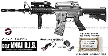 Amazon | □フルセット□ スタンダード電動ガン コルト M4A1 リス