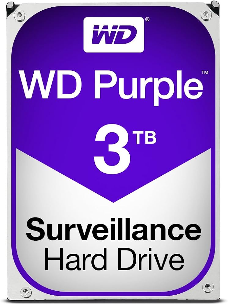 Amazon.com: Western Digital Purple 3TB Surveillance Hard Disk