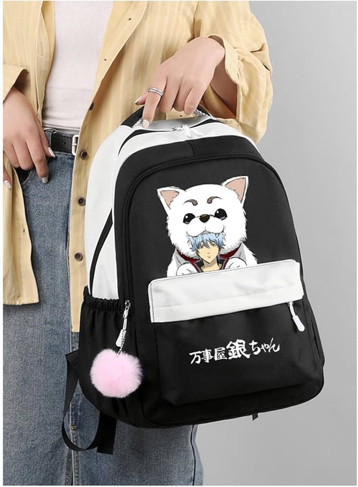 Amazon.co.jp: 銀魂 リュック バックパック 坂田銀時 エリザベス