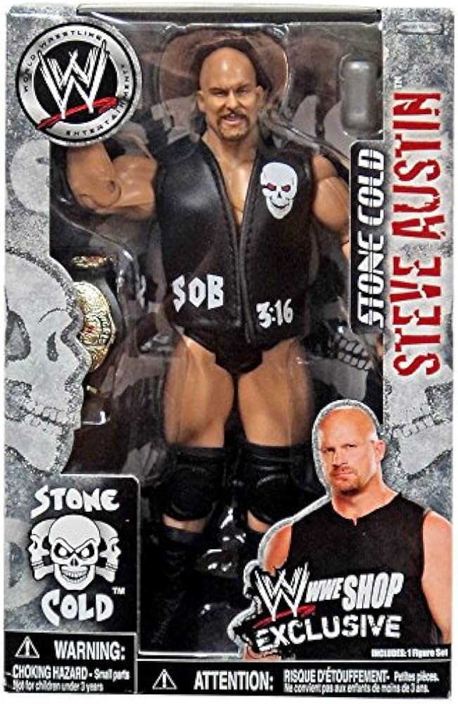 Amazon.co.jp: WWE Shopzone Exclusive Stone Cold Steve Austin