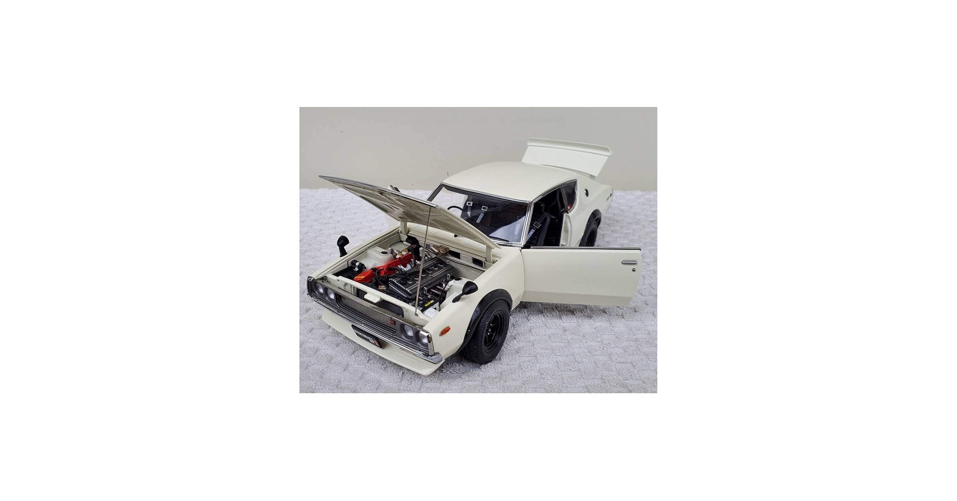 Amazon | 京商 1/18 ドア類開閉、タイヤ回転舵取り 日産 スカイライン