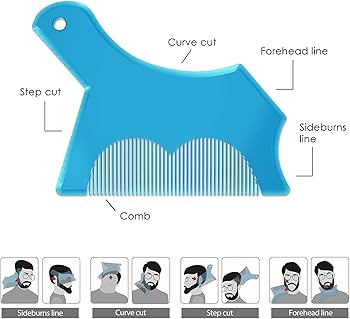 Amazon.co.jp: ひげ整形ツール | 男性用ヒゲシェイパー,男性用再利用