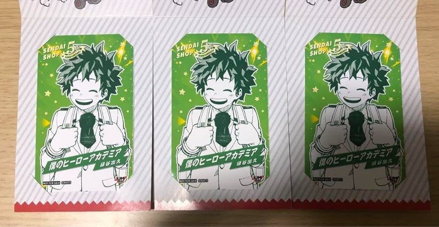 Amazon.co.jp: ヒロアカ ジャンプショップ ミニブロマイド 特典 仙台