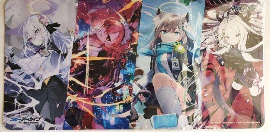 WIXOSS ブルーアーカイブ プレイマット ウィクロス ブルアカ WIXOSS