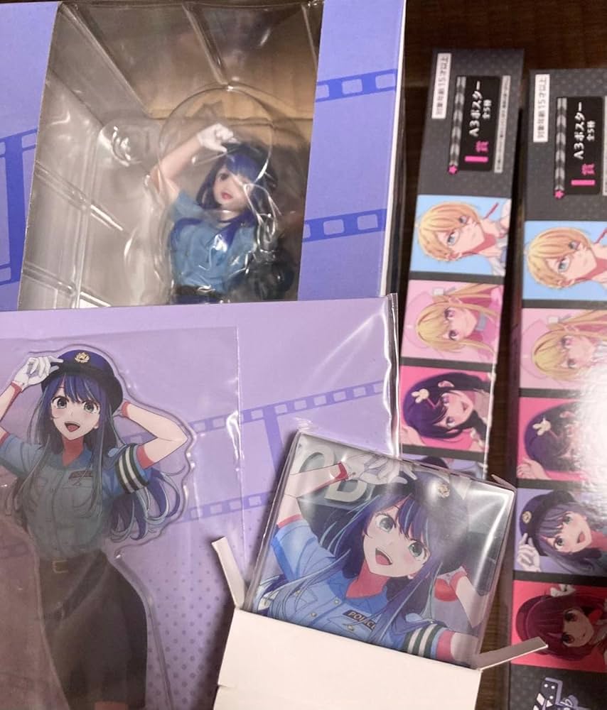 Amazon.co.jp: 推しの子 くじ 黒川あかね 4種 フィギュア アクリル