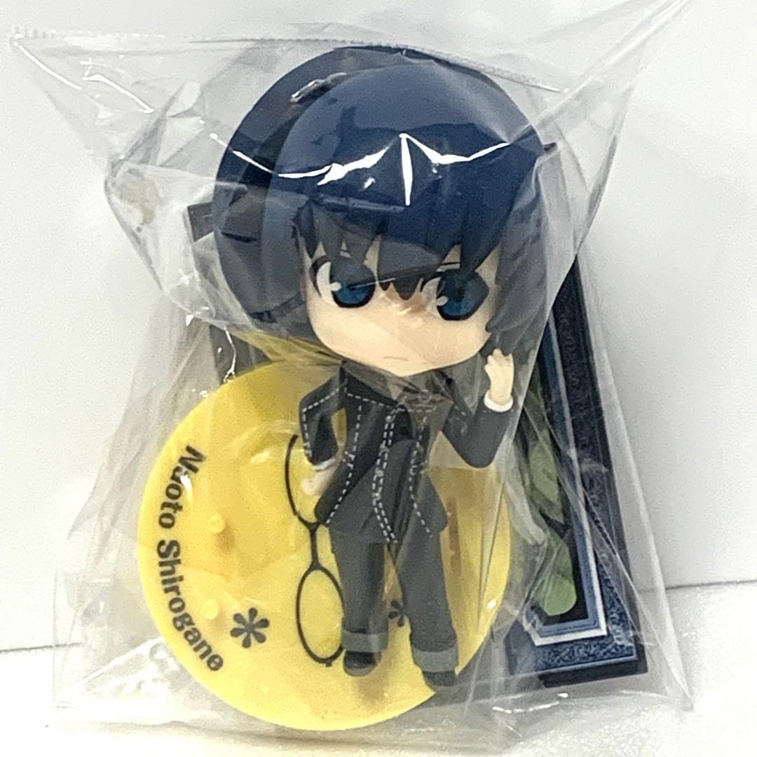 Amazon.co.jp: Happyくじ ペルソナ4 ちびフィギュア P4 白鐘直斗 : ホビー