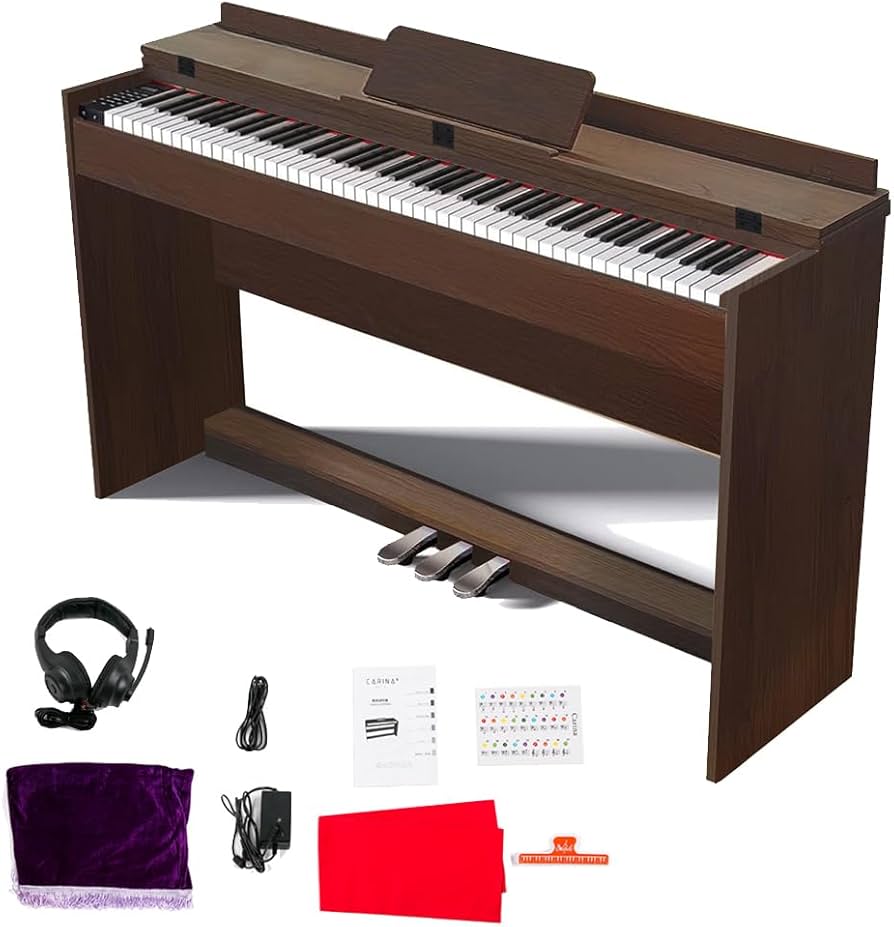 Amazon | Carina 電子ピアノ 88鍵盤 キーボード ハンマーアクション