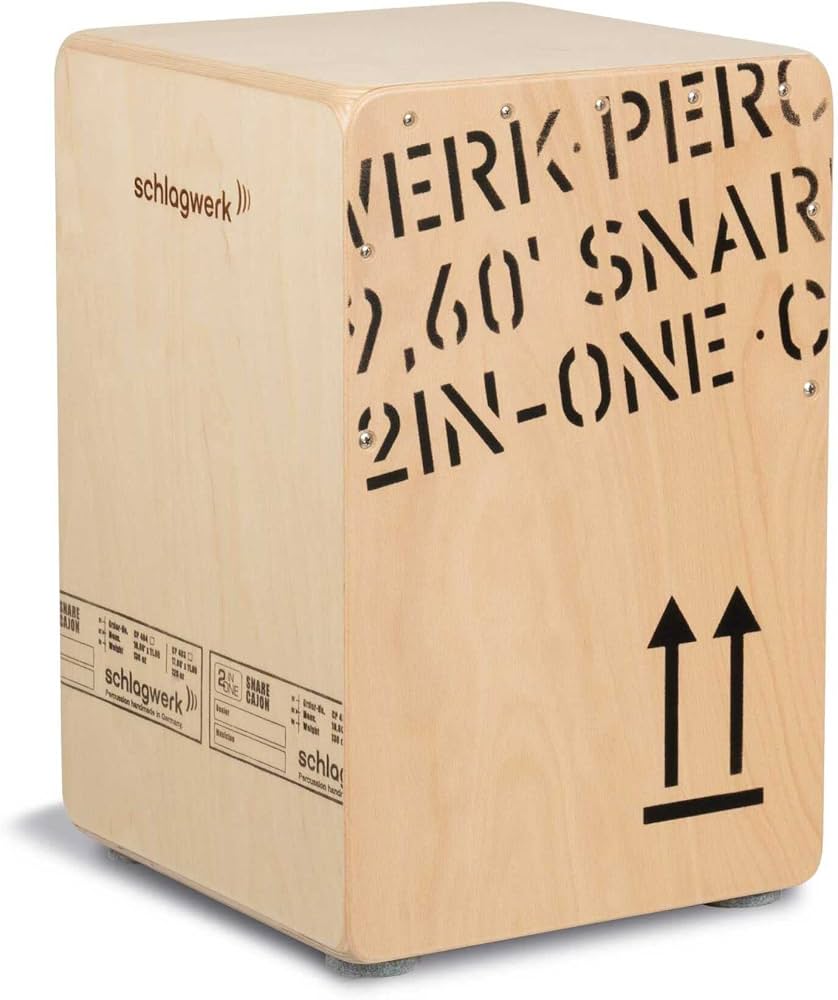 Amazon.co.jp: SCHLAGWERK シュラグヴェルク 2 in One カホン SR-CP403