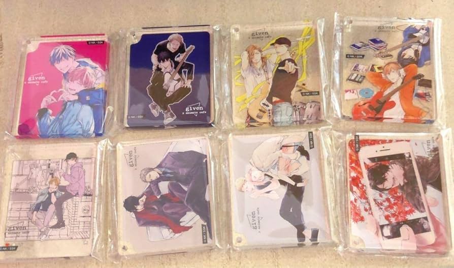 Amazon.co.jp: ギヴン アニメイトカフェ コロッタ 全種 : おもちゃ