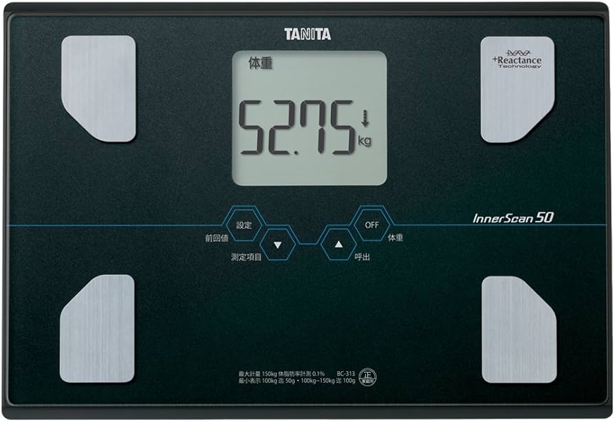 Amazon | タニタ 体重・体組成計 インナースキャン50 メタリック