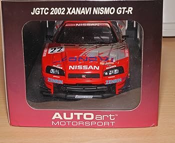 Amazon | 1/18 オートアート JGTC 2002 XANAVI NISMO GT-R ＃22