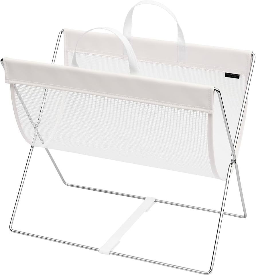 Amazon｜サキ 手荷物入れ セルフワゴン メッシュ×レザー調 PVC